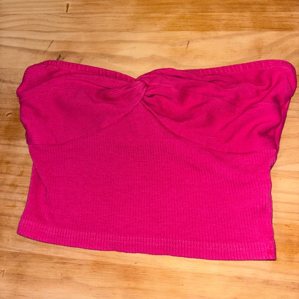 Vibrant Pink Tube Top